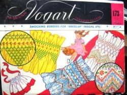 173 VOGART COLORFUL SMOCKING BORDERS VINTAGE TRANSFER PATTERN